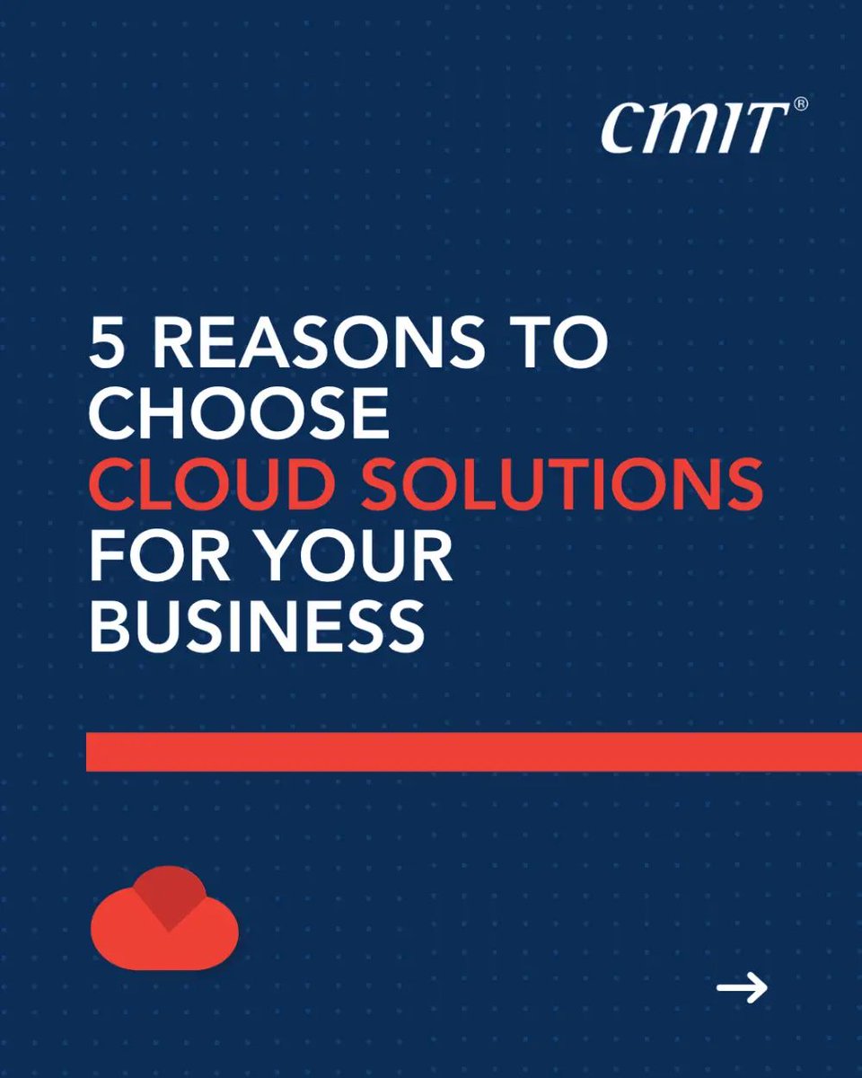 CMITBothell's tweet photo. The cloud gives growing businesses the flexibility to work smarter, collaborate securely, and scale without being limited by outdated infrastructure. With the right cloud strategy, your team can access important files and applications from anywhere while improving security. https://t.co/lpD5N40eub