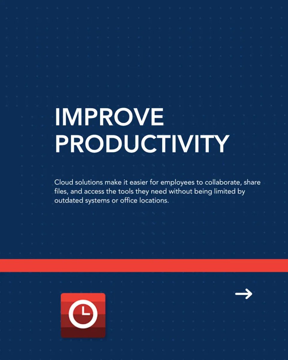 CMITBothell's tweet photo. The cloud gives growing businesses the flexibility to work smarter, collaborate securely, and scale without being limited by outdated infrastructure. With the right cloud strategy, your team can access important files and applications from anywhere while improving security. https://t.co/lpD5N40eub