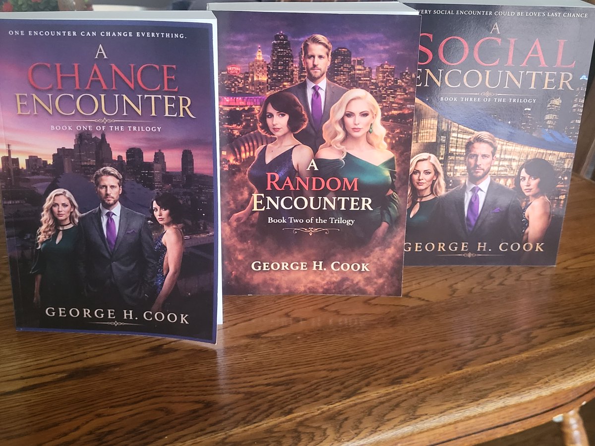 GeorgeCook68's tweet photo. Meet the Encounter Series Trilogy - Available now - If you like a forbidden workplace love triangle set among high-stakes international investment deals that draws the attention of the Mafia while being character driven dealing with real emotions, start your journey today! https://t.co/jCxmmQ1u9f