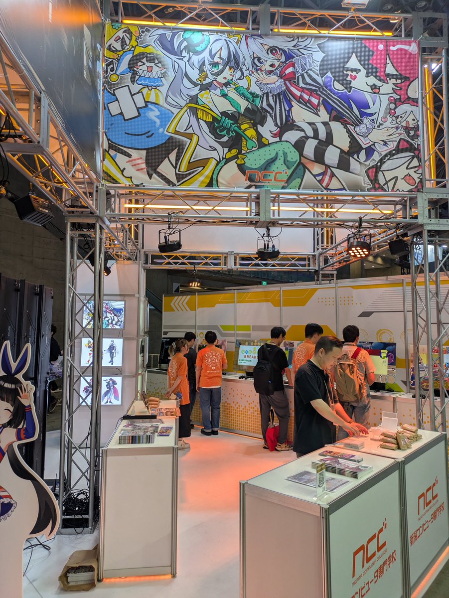 NicolasFournel's tweet photo. Every year, the Niigata Computer College (NCC) goes to the Tokyo Game Show and showcases games developed by its students.👨🎓🎮
They also hand out small bags of Niigata’s famous, delicious rice to visitors! 🍚
@ncc_info #TGS2026 #TokyoGameShow #Niigata #新潟市 #GameDev https://t.co/sw9AhKx9XK