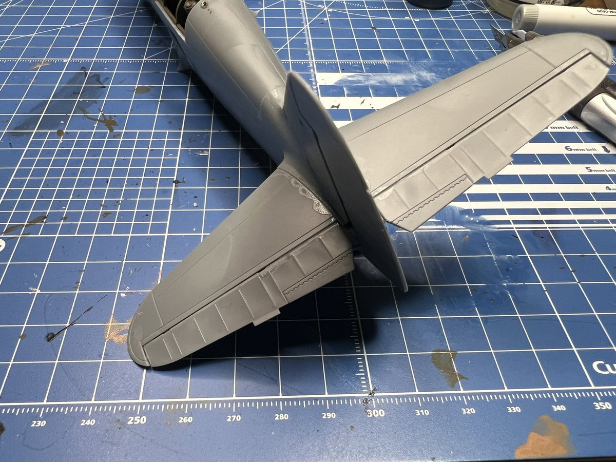 okudacp's tweet photo. #造形村　1/32 川崎　#五式戦　を作る。その２６　発動機と胴体編 https://t.co/QV2eCINRdB 

胴体に発動機を接着しました。

#造形村
#ZOUKEIMURA
#TONY
#プラモ
#五式戦
#五式戦闘機
#プラモデル
#川崎
#飛燕
#筆塗り
#水性カラー
#ファレホ
#モデルアート https://t.co/QlZBCzQeyc
