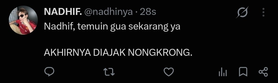 orgchiena's tweet photo. andaikan kita semua punya pikiran se positive nadhif. 😀 https://t.co/0O3NaYSvJj