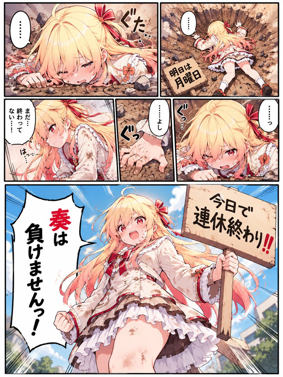 SekAI_AIart's tweet photo. 明日は…？ https://t.co/DXcRRt1HtZ