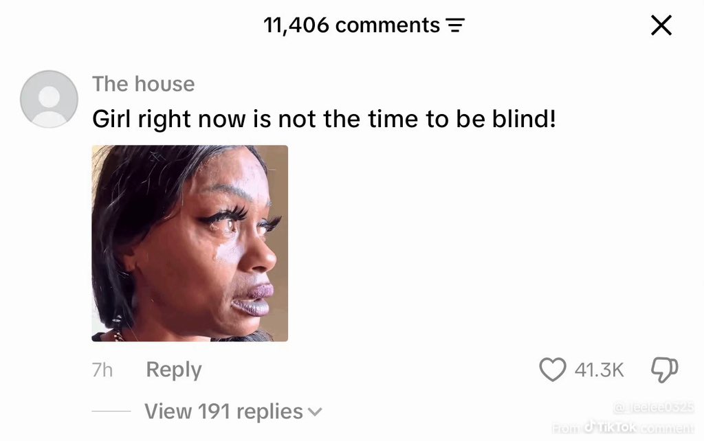 Misandryna's tweet photo. I am never leaving  Tiktok:
This good looking guy helped a blind girl at the train station and took a video. The  comments have me rolling on the floor 🤣🤣🤣🤣 https://t.co/ImDHJWt8Ij