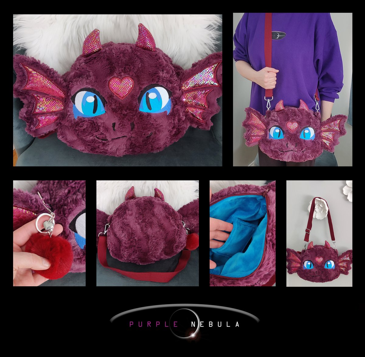 Purple___Nebula's tweet photo. Handmade plush custom satchels! Great for cosplay events!

These are available for adopts at my Etsy:
https://t.co/006blKyKIp

#custombag #cosplaybag #customcosplay #cosplaybag #dragonbag #deerbag #catbag #plushbag https://t.co/zVIgidy8FM