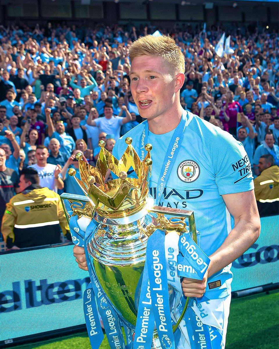 mcfc_lads's tweet photo. According to a poll on our Instagram story, 82% of fans believe Kevin De Bruyne is the greatest #PL midfielder of all time. 🐐 

Do you agree? 👑 https://t.co/ZiDrwEXici