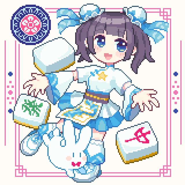 oyzk_2nc's tweet photo. 🀄じゃんじゃん麻雀🀄
#pixelart #ドット絵 https://t.co/LZnPXpz6IZ