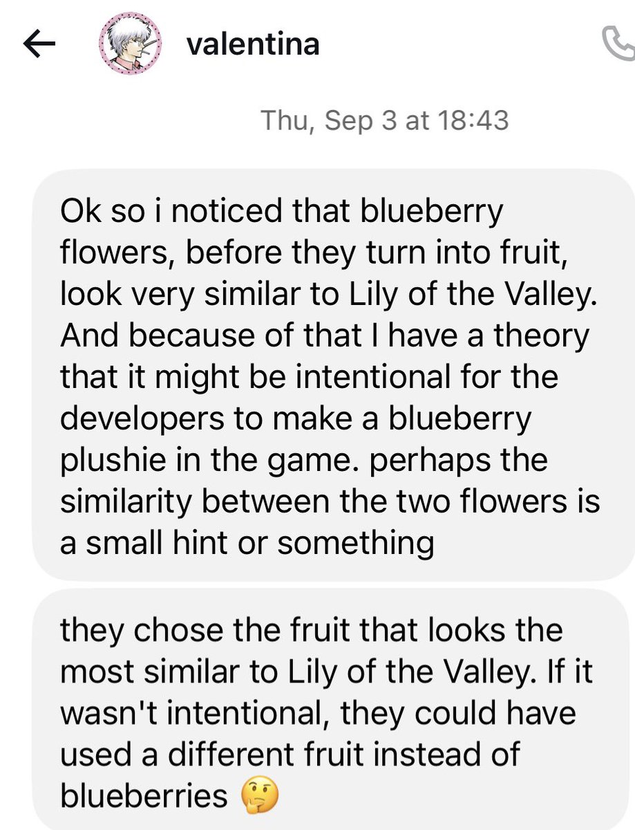 linkongnito's tweet photo. If they are the next batch of plushies (yk idc about datamining now) all were literally about Valko I’m so pissed 
🦝 the racoon is MC
🫐 fruits wolves eat in summer and their flowers look like lily of the valley
🌽 wolf folklore
🥞 one of our scent he described
This is unfair 😡 https://t.co/JXT52xmUiY