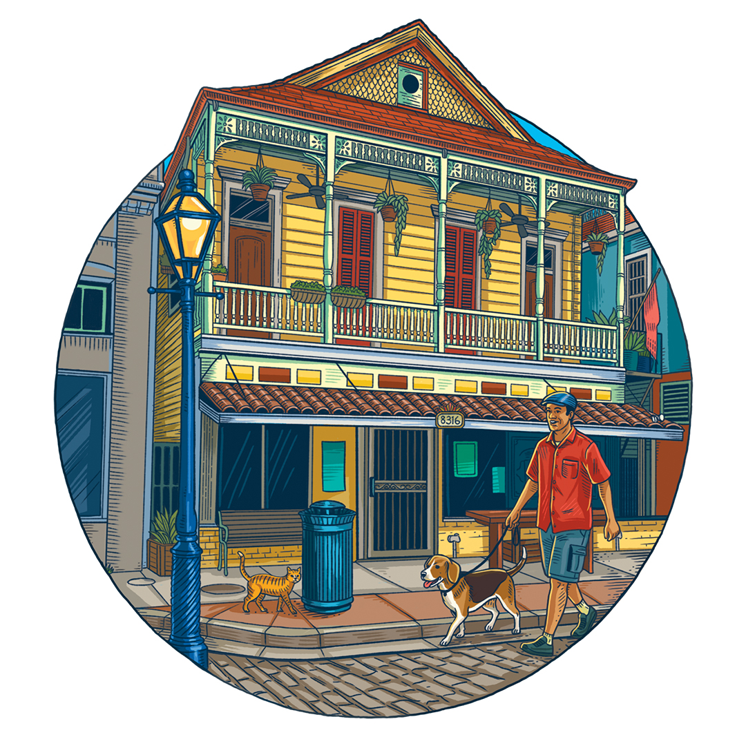 studioMUTI's tweet photo. New Orleans free spirit 🎺 | Spot illustrations for @gardenandgun #studiomuti #illustration #music #editorialillustrtion https://t.co/JcfQf0zlK2