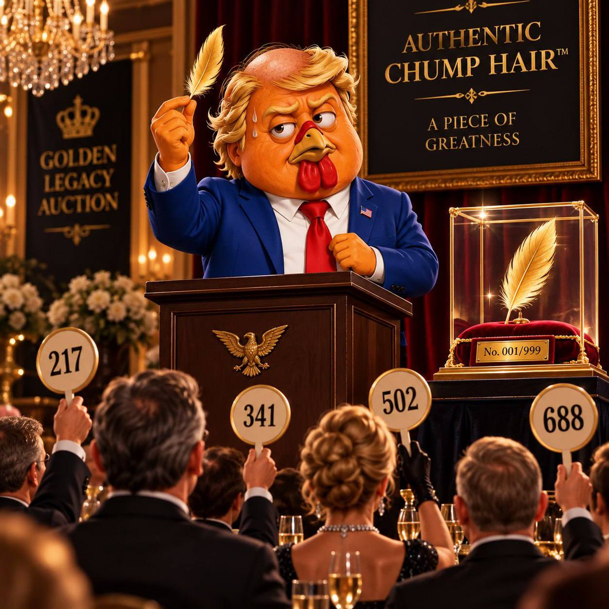 ChumpCoinX's tweet photo. A centerpiece of $CHUMP history has entered the market

Serious bidders only🐔 https://t.co/ZtUcVqHdFM
