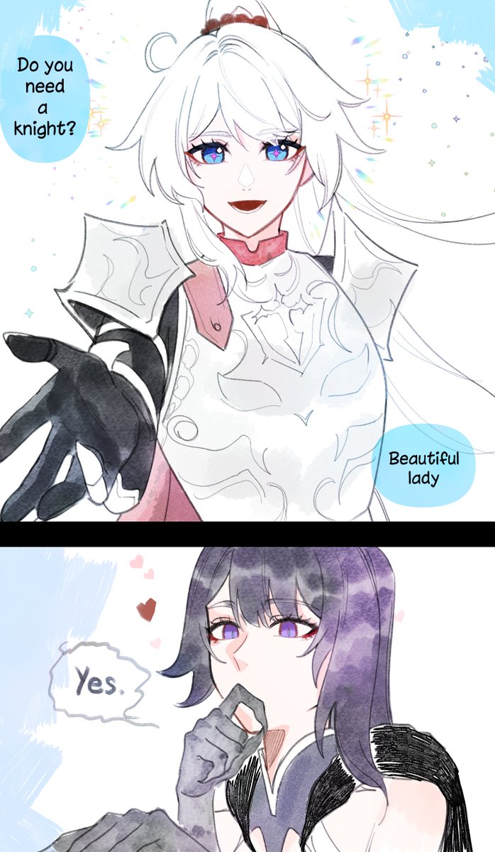 dna_kayoko's tweet photo. demon x holy knight
#kiamei #HonkaiImpact3rd https://t.co/P3US48ErXb