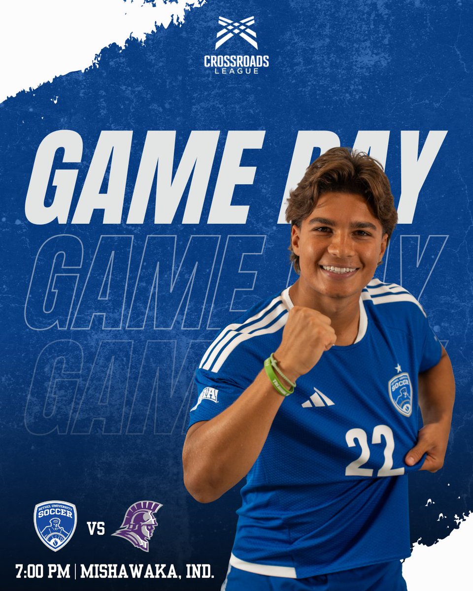 BUPilots's tweet photo. Crossroads League play kicks off TONIGHT. β½οΈ
Bethel men's soccer hosts Taylor at Morey Field, 7:00 PM kickoff.
Time to set the tone. Let's pack the stands, Pilots fans!
#GoPilots #WithChristAtTheHelm #TheRightWaytoplay https://t.co/rIhVAEuU3i