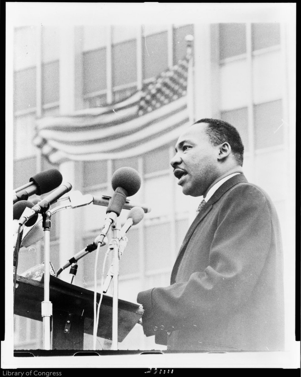 NobelPrize's tweet photo. "Sooner or later all the people of the world will have to discover a way to live together in peace..."

Remembering Martin Luther King Jr., an extraordinary man, who was awarded the 1964 Nobel Peace Prize for his non-violent campaign against racism. He also fought to secure economic justice for people living in poverty.

Watch his Nobel Peace Prize speech: https://t.co/FS7oRfGXyz