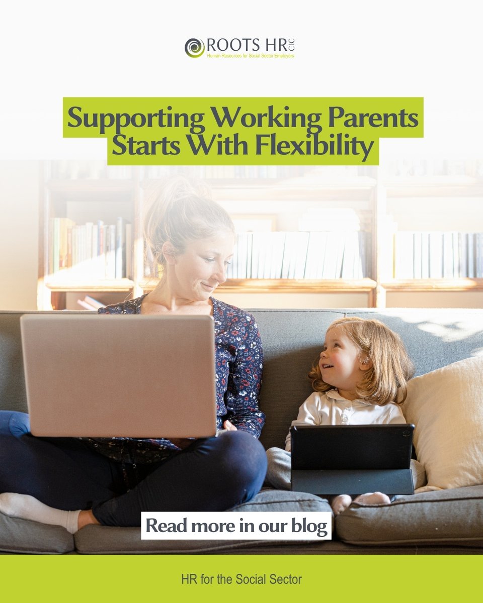 RootsHR's tweet photo. This National Working Parents Day, we are highlighting the importance of creating workplaces that work for parents too.

Read our blog on flexible working for practical guidance and key considerations for employers.

https://t.co/RT6CTwwwHz https://t.co/FlBSBOU91J