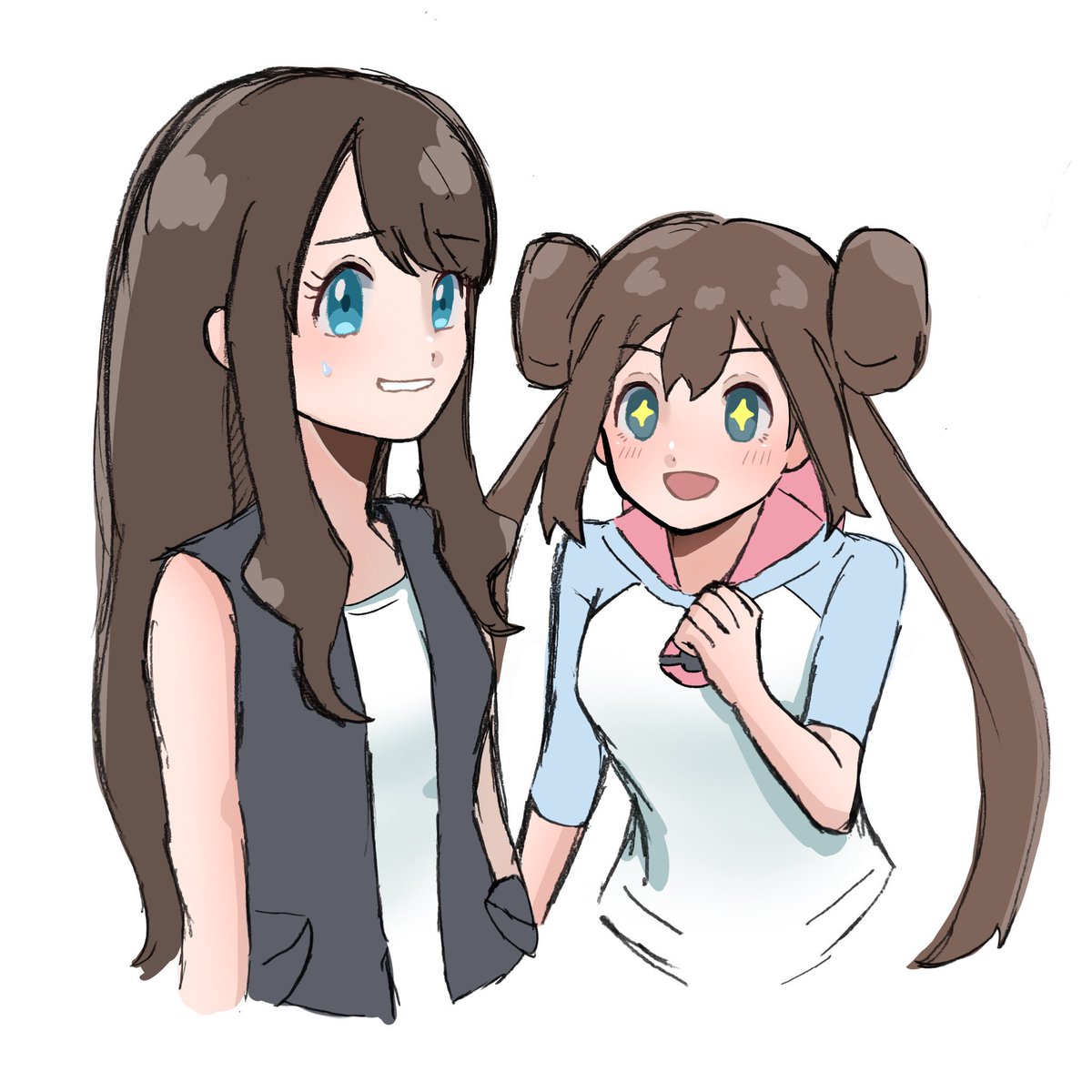 meronpan0146's tweet photo. どんだけ髪の毛下ろしてるの描いてるんだ https://t.co/eUgsgLq1Au