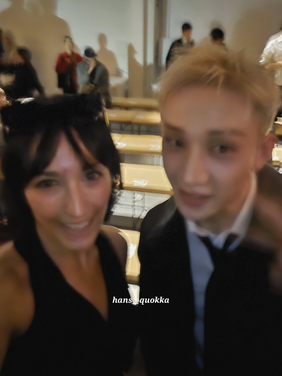 hans__quokka's tweet photo. Tvttttb you are the kindest soul on the planet, i feel like the luckiest person on earth to be able to experience this. 
Forever ever greatful 💕💕💕

#BangChanxFENDI
#방잔 https://t.co/SGNUGvoA4l