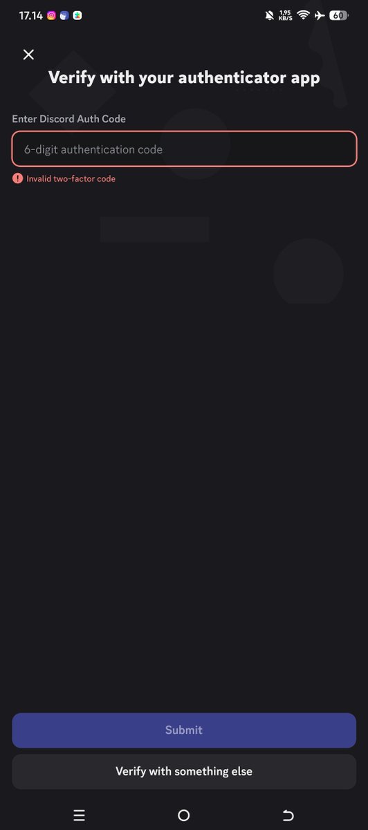 nothingg099's tweet photo. need help
i want to login but need a2f and i DON'T have or know my backup code.
pls, my discord account have a lot data and friend😭😭
email and number i have and all active.
everyone pls help me.. i don't knowt what should i do😭😭 https://t.co/uRb9q8MvYK