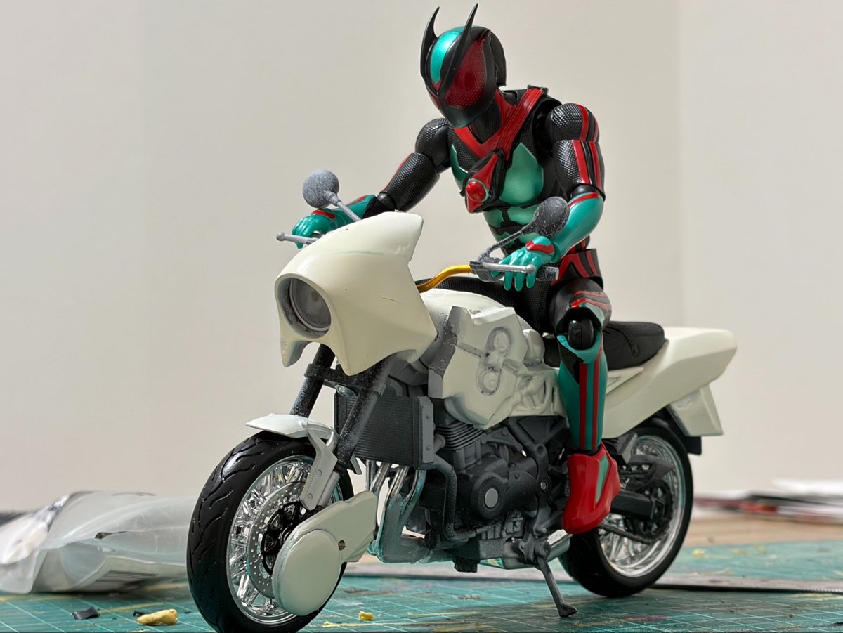 tp_a0's tweet photo. グッモーニン！ライダー！ https://t.co/7zZtMvmEPm