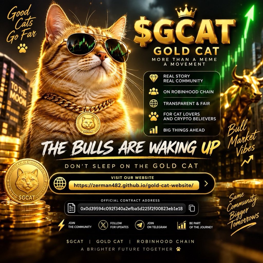GoldCatGCAT's tweet photo. @ArtificiallyInu https://t.co/j128qTiKZI