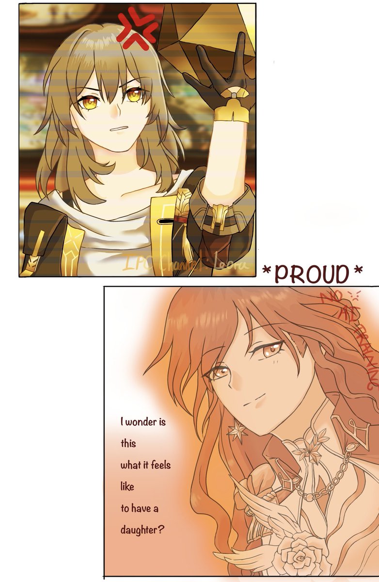 Namelesshimekoo's tweet photo. ( The Navigator fondly watched from afar.
In her eyes, the gray star seems to glow a golden light. )

// Thoughts after 4.4 and 4.5.
Art by me. 
Ref: Omniscient Reader chap 211. https://t.co/II7vGV4XdL