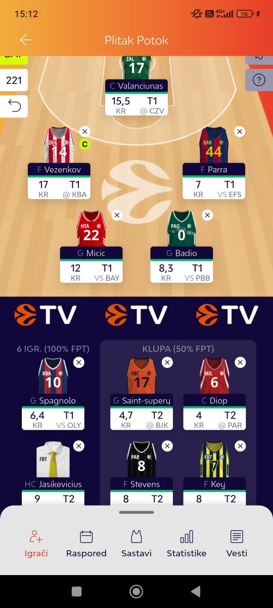 jsrdjan15's tweet photo. Bugarin i deset drugih što moraju

#euroleague #fantasy https://t.co/bBgqiPIuDY