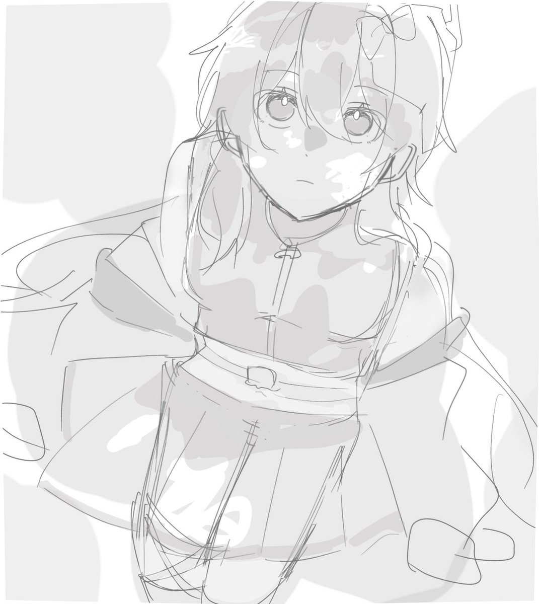omame4s's tweet photo. 気合いと時間があったら描くラフ https://t.co/Afmz16OI2z