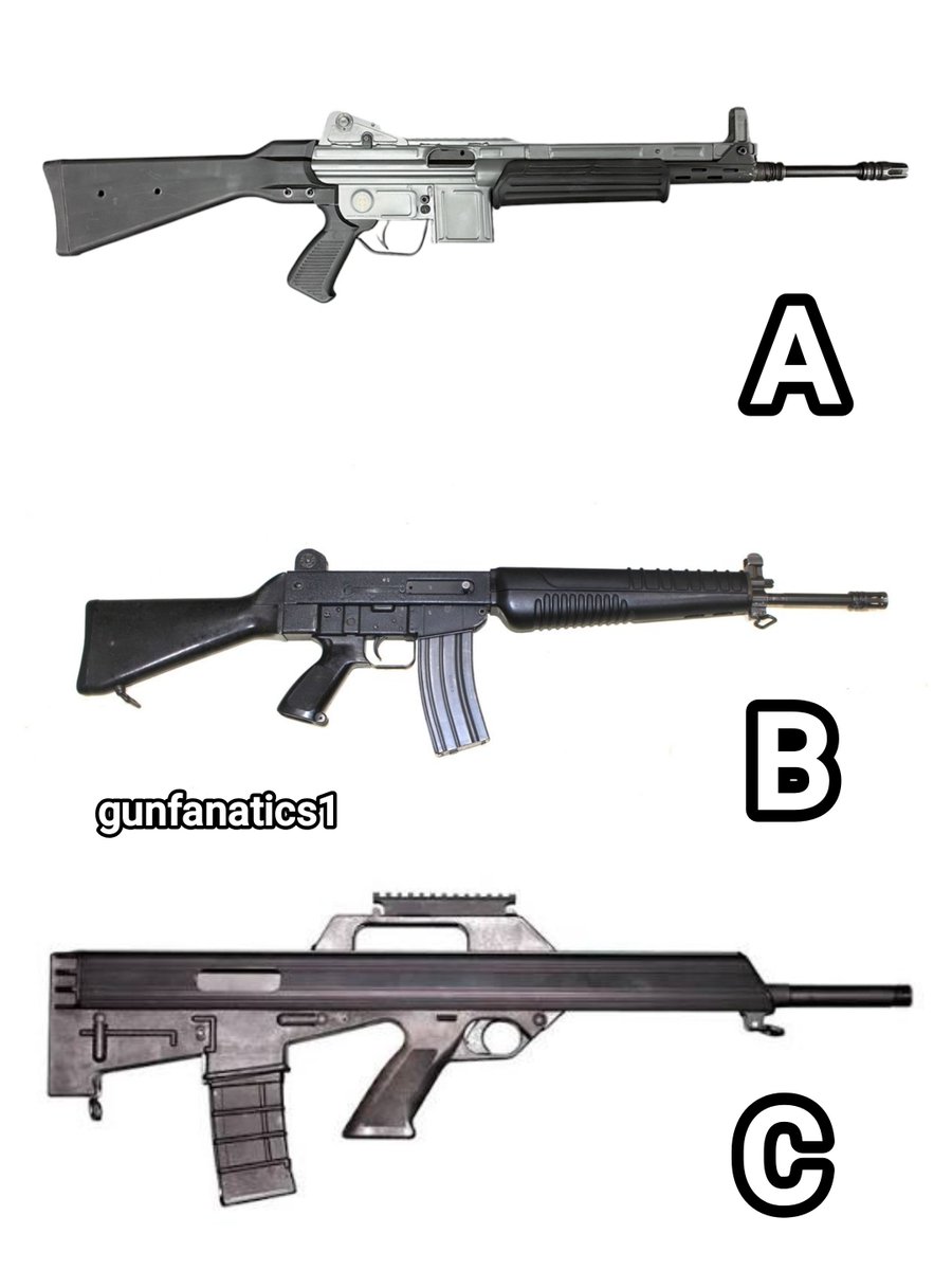 gunfanatics1's tweet photo. You are tasked with equipping a cold-war infantry squad operating in harsh, unpredictable terrain. Based on reliability, ergonomics, and overall design philosophy, which setup are you issued? https://t.co/erIdfxYUex