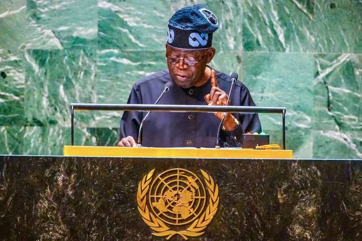 gsbabatunde's tweet photo. Someone posted this Pictures of President Tinubu's outing at the United Nations General Assembly (UNGA) in New York, USA, in 2023 and many youths were arguing in the comment section that Tinubu never attended UNGA in 2023.

I immediately realized that the damages caused by Election loss in 2023 is irreparable.............
