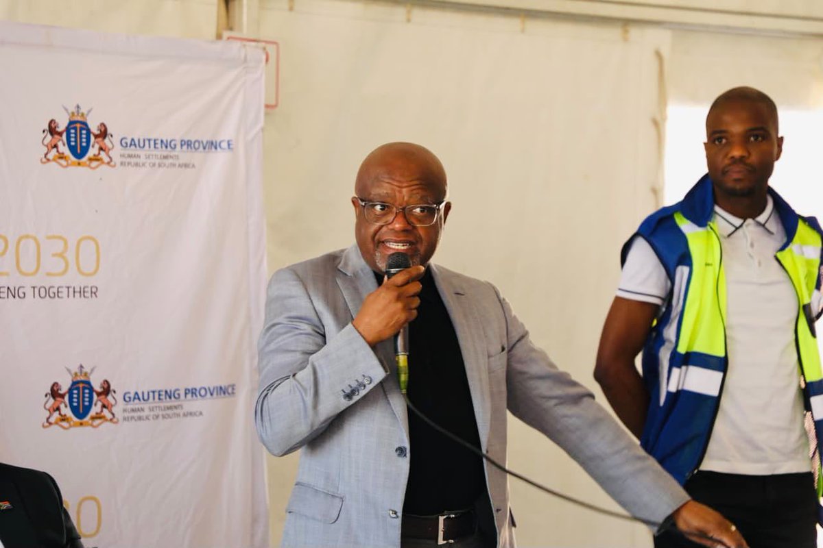 DadaMorero's tweet photo. Today, 300 completed homes were handed over to qualifying beneficiaries as part of the second phase of housing allocations at Jabulani Parcel K in Soweto.

The mixed-development housing project involved comprehensive township establishment and the upgrading of bulk and link infrastructure. This milestone reflects the continued commitment across government to expanding access to quality, dignified housing and building better communities.