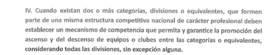 fantasmasuarez's tweet photo. 🚨💣 ¡CUMPLIERON! 
YA Ingreso al @senadomexicano la iniciativa de Ley sobre la obligatoriedad del ascenso y descenso.
-10 Senadores de todas las bancadas la firmaron.
-Pasa a comisiones para estudio:
"IV. cuando existan dos o más categorías, divisiones o equivalentes, que formen parte de una misma estructura competitiva nacional de carácter PROFESIONAL deben establecer un mecanismo de competencia qué permita y garantice la promoción ascenso y descenso de equipos o clubes entre las categorías o equivalentes, considerando TODAS las divisiones SIN EXEPCION ALGUNA"👇