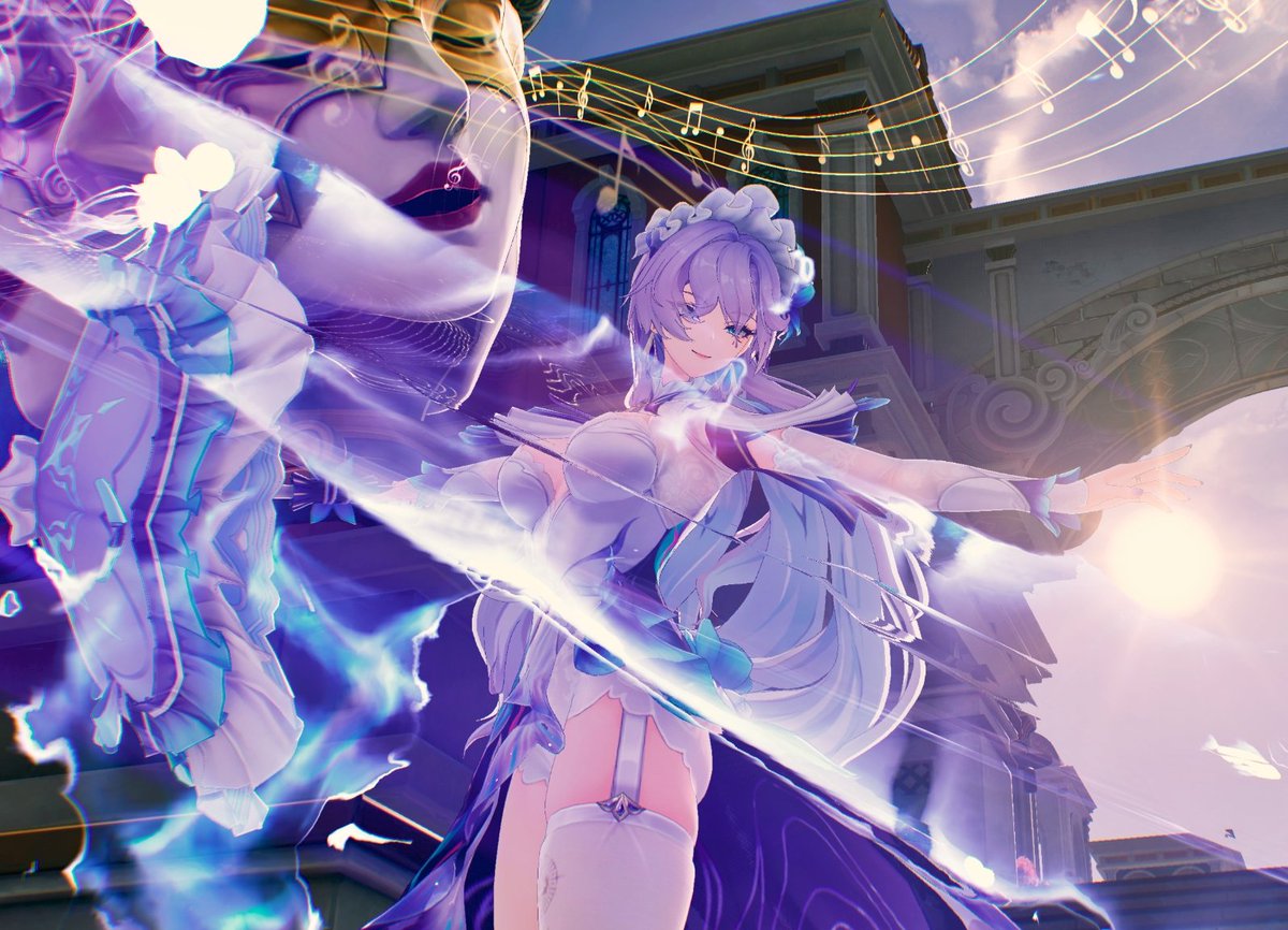 Alillusioname's tweet photo. Cantarella - Day 461
 Umbrella Dance
 ˙˚ʚ(´◡`)ɞ˚˙
🪼🪻☕
#WutheringWaves
#Cantarella https://t.co/CK4BFWRTif