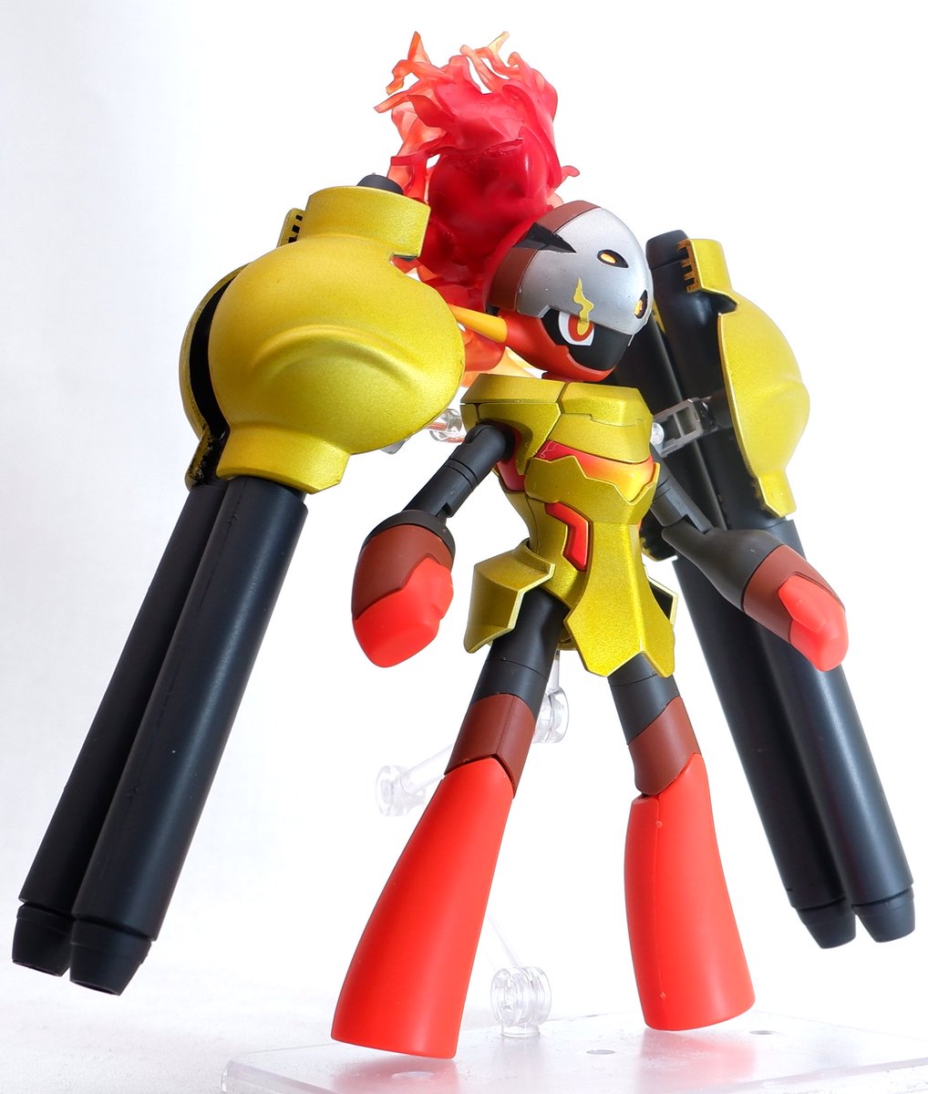 n_k_n_gp's tweet photo. 単体の写真！
プラ板で炎作るやつに挑戦してみた。結構上手くいったと思う。 https://t.co/Ek5YZWYb2h