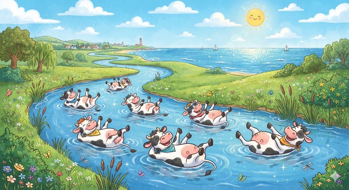 MarsFryCook's tweet photo. @LarsLarsonShow When I think of Tillamook...
"Yearly cow float to the ocean"

Still happening...or did the insurance stop paying? https://t.co/vLr0cGxS06