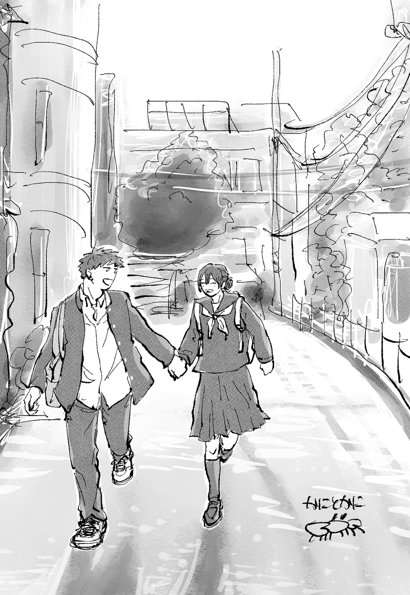kanika___ni21's tweet photo. 学パロ③くにちあ https://t.co/ZGriCh9cYD