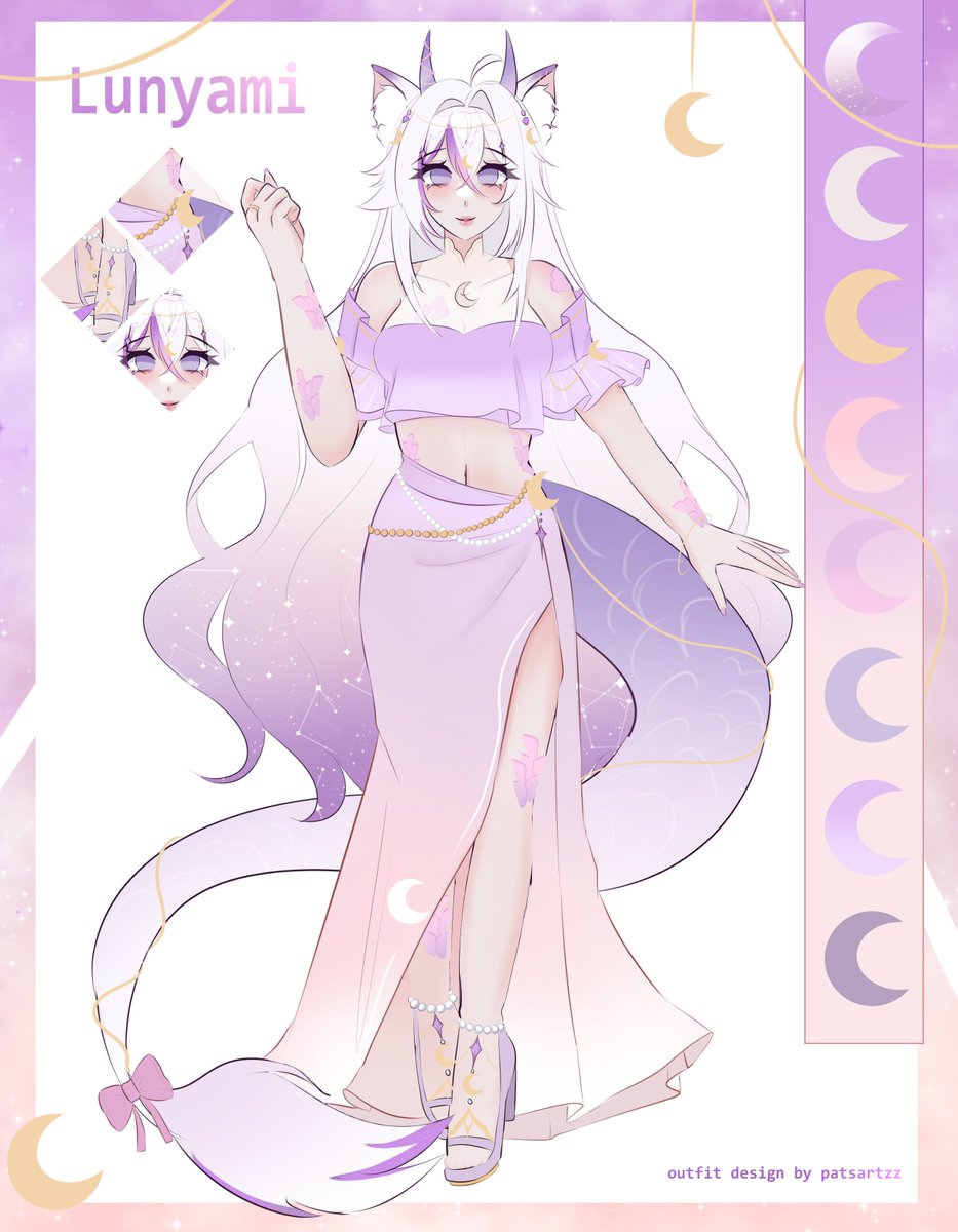 Patsartzz's tweet photo. #VgenComm for @LunyamiVT (˶ᵔ ᵕ ᵔ˶)💜
#cuteart #c0mm #vgen https://t.co/wuhSxStJor