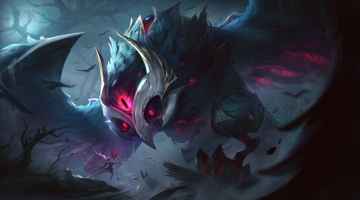 NewAzkaryan's tweet photo. Hoje é dia de Coven‼️

• As skins de Janna, Mel, Urgot e Anivia estarão disponíveis hoje a partir das 15:00

Outros conteúdos 
• Ícone, Borda e Emote para Janna Coven
• Cromas para as 4 Skins
• Cromas Especiais para Ahri, Morgana e Ashe Coven https://t.co/0Mmj9iqdZJ