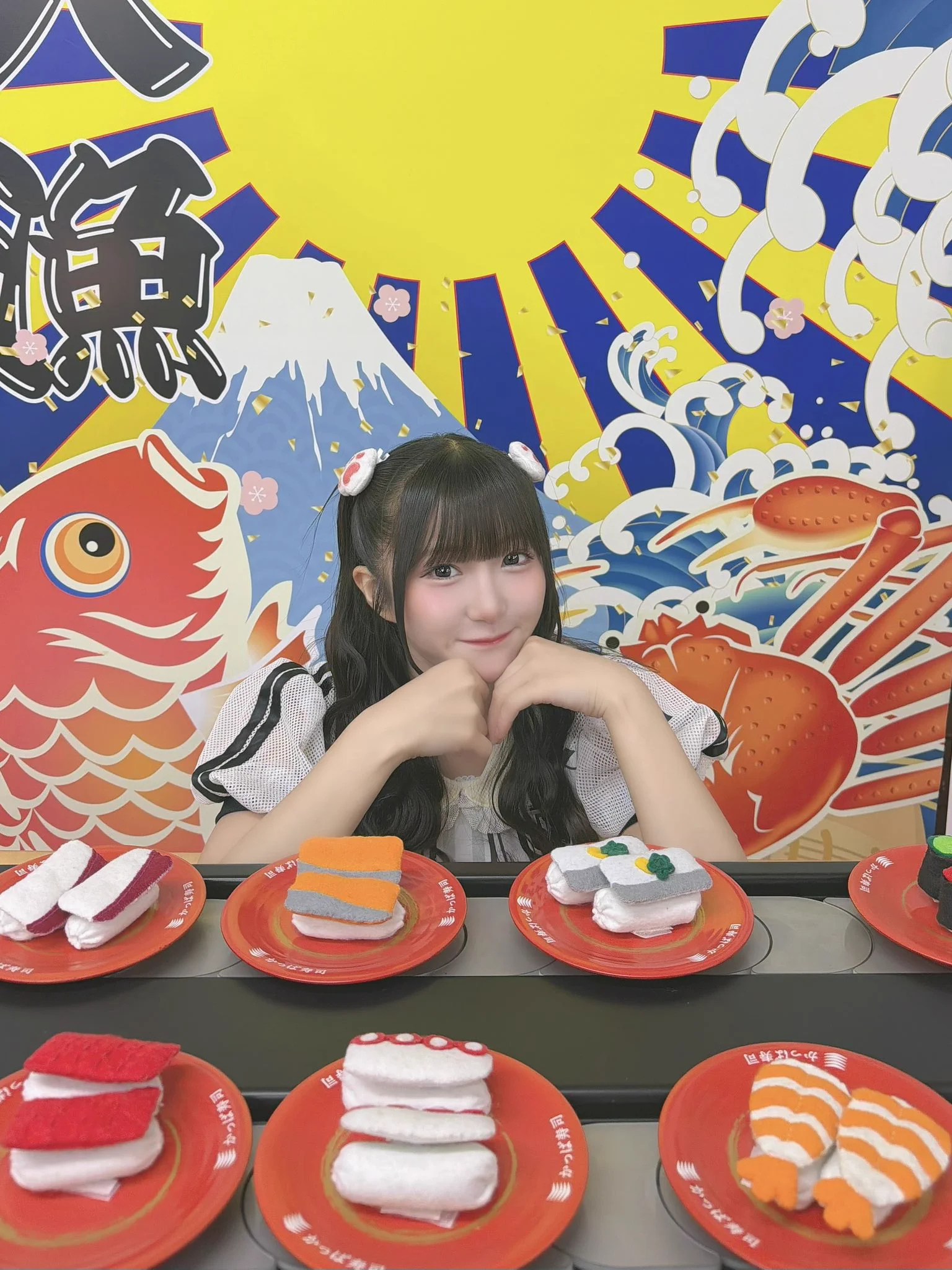 まの(⁎ᴗ͈ˬᴗ͈⁎) ♡ お寿司セット 咲乃ゆい@UtaGe! on X: 