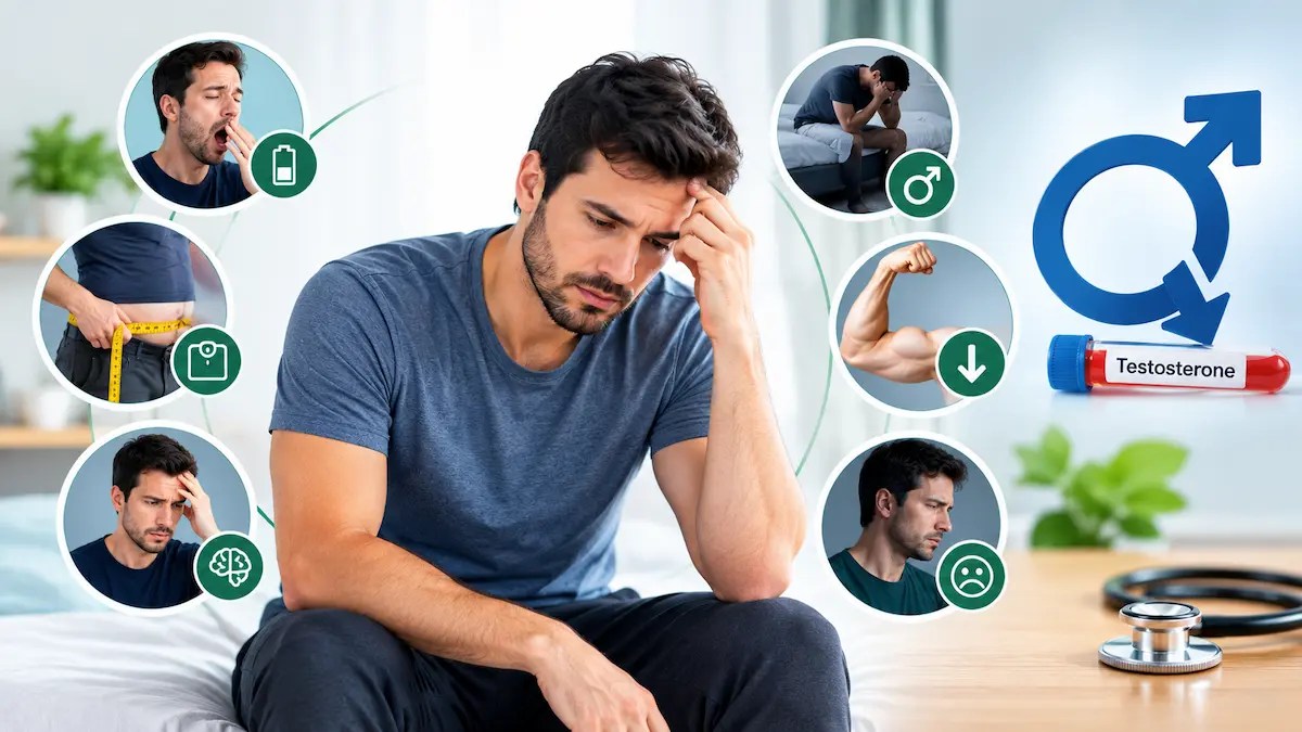 HealthBel_info's tweet photo. Early Signs of Low Testosterone: What to Know &amp; When to See a Doc
Learn about the early signs of low testosterone, common symptoms, what to expect during a medical evaluation, and when to seek professional care.

https://t.co/ELskREAHjo
#Wellness #HealthBel https://t.co/BdfShvjl83