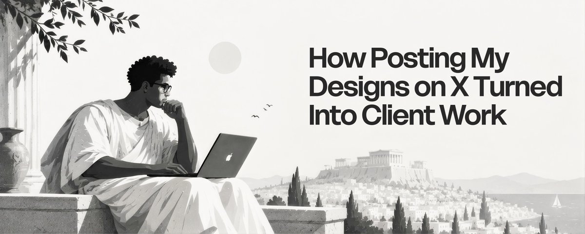 How Posting My Designs on X Turned Into Client Work