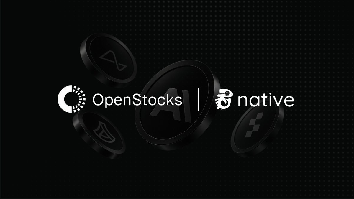 openstocks_hq's tweet photo. OpenStocks x @native_fi 🤝

Thrilled to partner with Native as a liquidity venue for OpenStocks.

Tokenized exposure to Anthropic, Neuralink, Anduril and Figure AI is now available on Native Core, a fully onchain orderbook with market and limit orders. https://t.co/Oz7WUddG9C