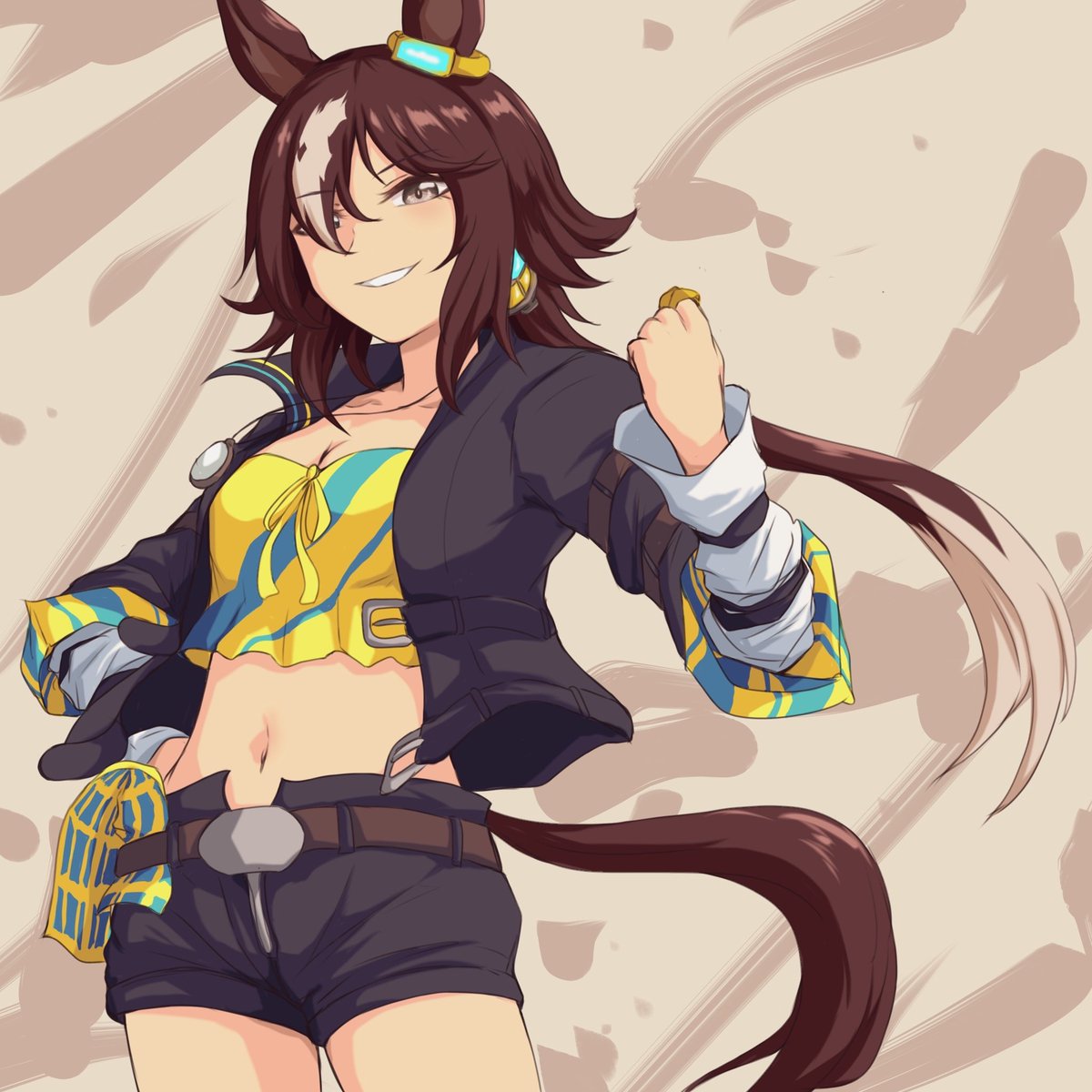TyssssyT's tweet photo. ウオッカ（高等部）
 #ウマ娘  #イラスト https://t.co/pxYjleRuFp
