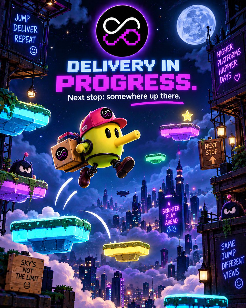 StringArc8's tweet photo. 📦🚀 DELIVERY IN PROGRESS

Next stop: somewhere up there. ☁️

One jump.
One platform.
One package closer to its destination. 🎮🔥

🎮 Play Now
🐦 Modern: https://t.co/qpXlFuDBj9
👽 Retro: https://t.co/hpyChfBBm0

#StringDoodle #DoodleJump #ArcadeGaming #MobileGaming #GameOn https://t.co/kfzAATpZma