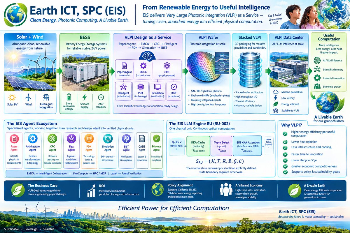 ArtScott4209339's tweet photo. From #Renewable #Energy to #Intelligence #VLPI #Lean4 #FlexAgent #AI #LLM https://t.co/kyO8ZTHHJH https://t.co/8EmrRZY77N