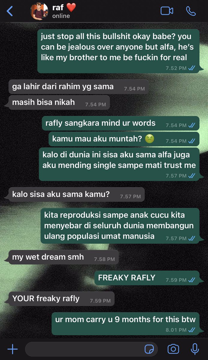 haigladys's tweet photo. lazkarafly edisi rafly jealous sama alfa

#landoscar one tweet au. https://t.co/uMaLHuD1lq