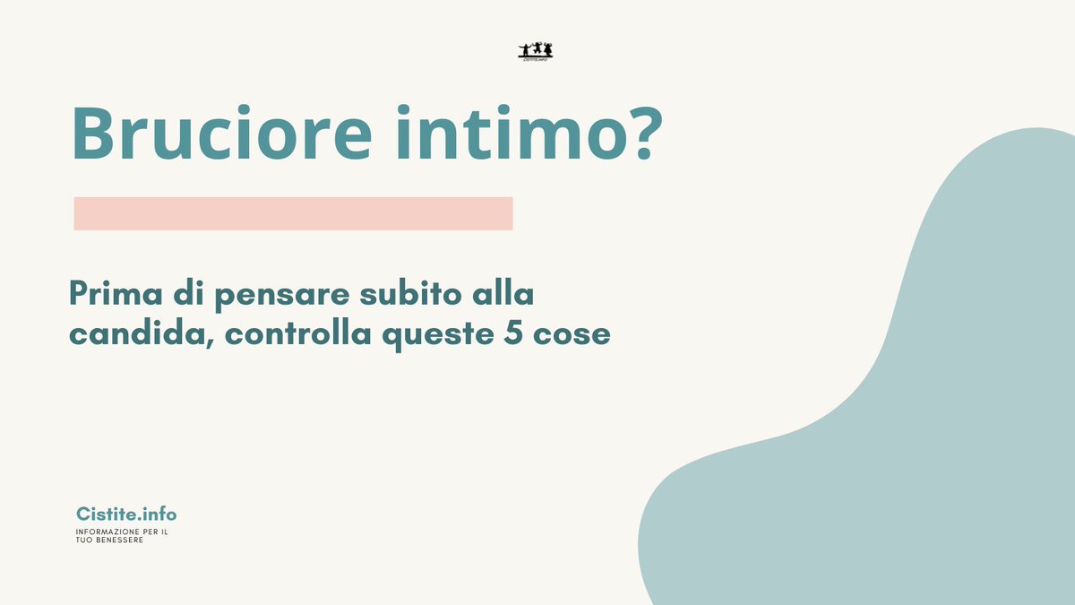CistiteInfoAPS's tweet photo. Non tutto ciò che brucia è candida.
Sul sito di https://t.co/36gzaHf41a trovi il Protocollo Miriam per riequilibrare la flora batterica vaginale.

#cistite #candida #pavimentopelvico #vulvodinia #dolorecronico #malattieinvisibili https://t.co/KAJZlt9ykI