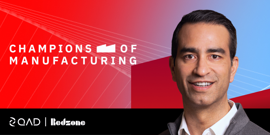 QAD_Community's tweet photo. At Champions of Manufacturing, our CEO Sanjay Brahmawar didn't just share a vision, he handed the mic to the people proving it: 30+ Trailblazer Champions and customers who started, regardless of where they were in their journey.

🔗 https://t.co/PgbePMVqra

#ChampionsofMFG https://t.co/02y0Ekrkh5