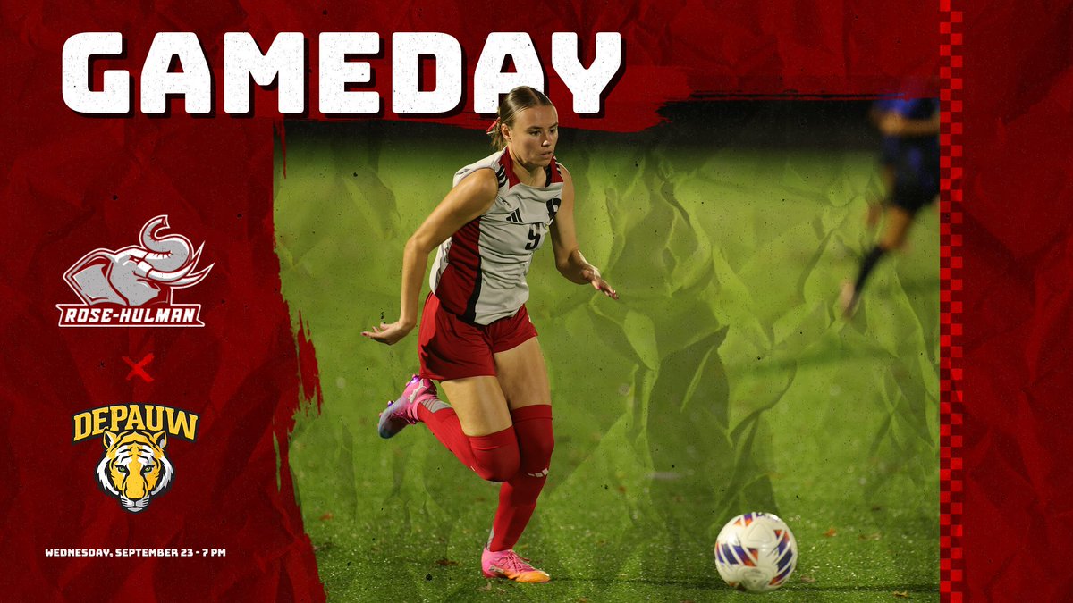 rhitsports's tweet photo. WOMEN'S ⚽: The Fightin' Engineers host the DePauw Tigers on Faculty and Staff Appreciation Night. #GoRose
📍: Terre Haute, Indiana
⏰: 7 PM
📺: https://t.co/iGu0I6NBWi
📊: https://t.co/wwBgTlHcgM
📄: https://t.co/wbz80xhyUq https://t.co/xB7VcCrW34