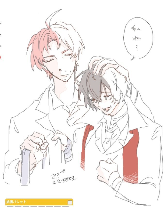 ko_me_ta_'s tweet photo. #文スト絵描きさんと繋がりたい 
 #文スト好きさんと繋がりたい 
🍛🦀🍅中心に描いてます✍🏻
RT中心に巡回します♻️片思い2日です https://t.co/jKgweHLTiX