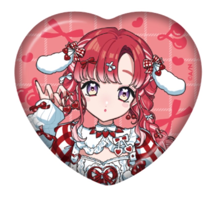414ROM's tweet photo. 【交換募集】
にじさんじ Cherry Cherish 
ハート型缶バッチ

譲：画像1枚目
求：画像2枚目

郵送交換、もしくは大阪手渡し可
検索からでもお気軽にお声掛けください。 https://t.co/ud7hcVUXef