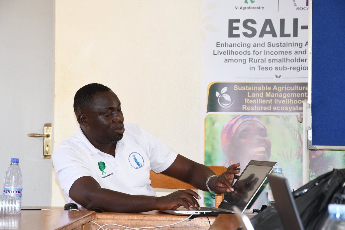 socadido's tweet photo. (1/5) 
This week, we were delighted to host our Donor, @ViAgroforestry for a Holistic Monitoring Visit. The visit provided an opportunity to reflect on our progress, identify gaps, strengthen systems, share experiences, &amp; explore ways of improving the implementation of ESALI-II. https://t.co/1GGklrZT8K